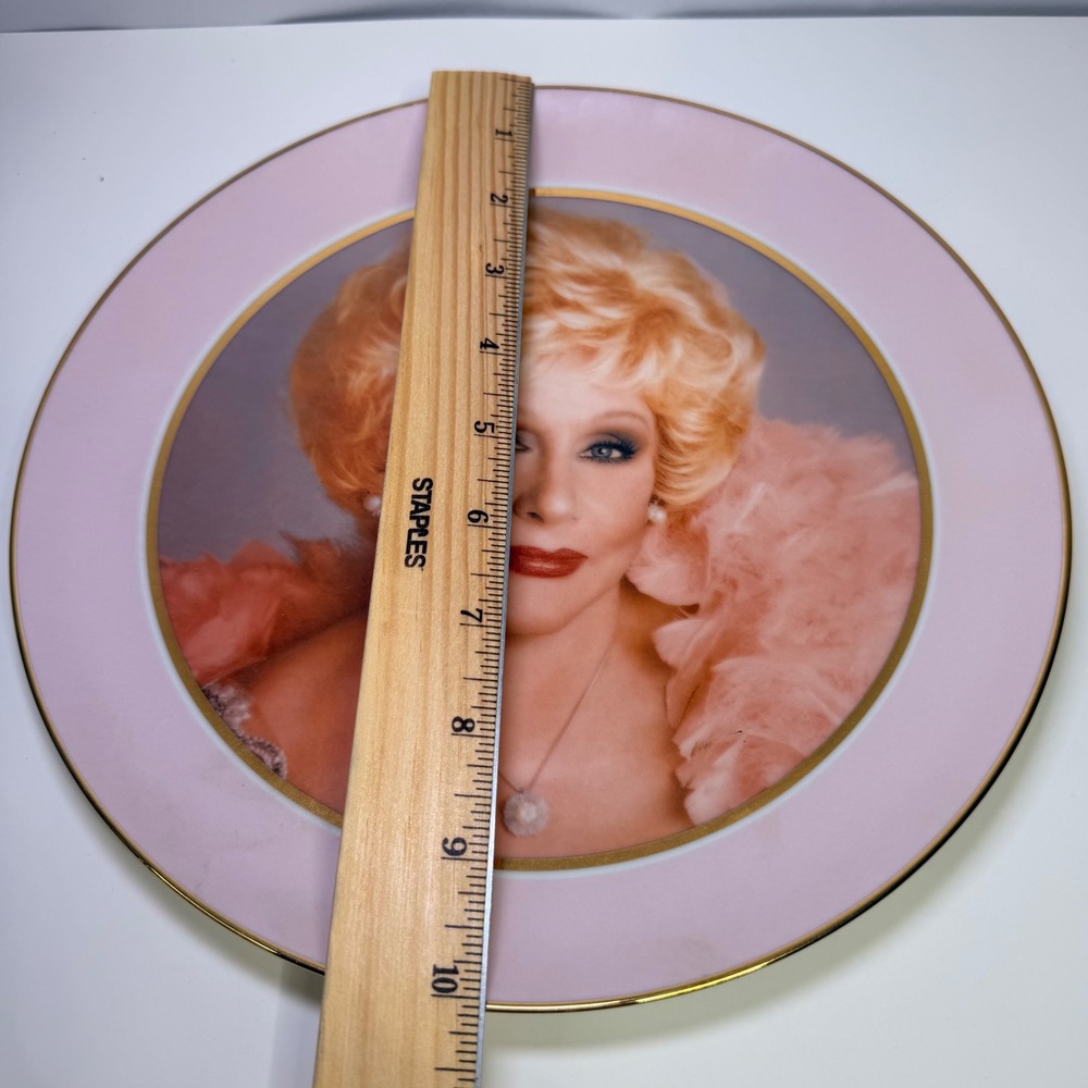 Vintage Mary Kay Ash 20th Anniversary Commemorative Plate 1983 Pink Gold Trim - Picture 2 of 4